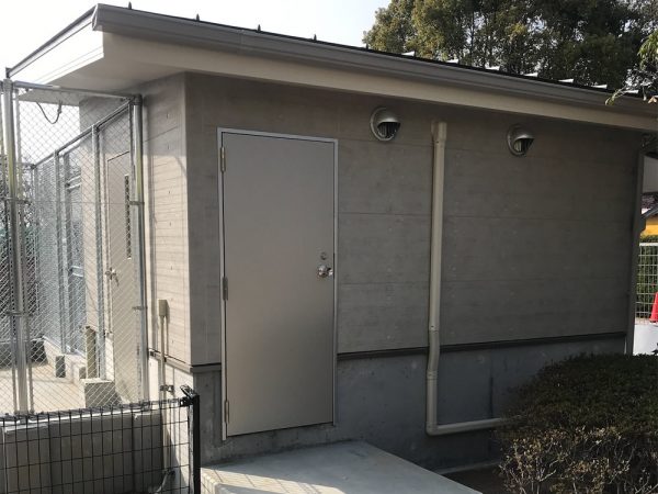 仮獣舎増築工事