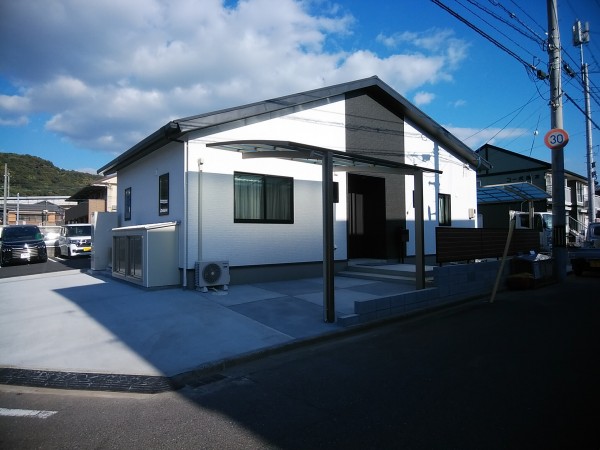 H様邸、外構工事完了